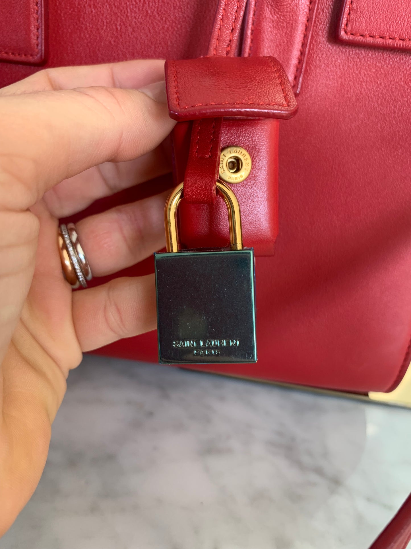 Saint Laurent Sac De Jour nano